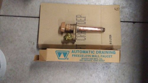 woodford automatic draining freezeless wall faucet model 25