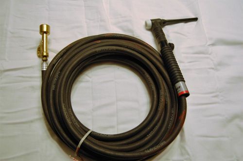 Weldcraft Tig Rig Power Hose, Torch and Adapter (new but has red paint on hose)