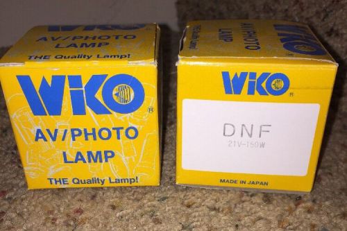 WIKO LAMP AV/Photo Replacement Lamp/Bulb - DNF 21V/150W - 2 Bulbs