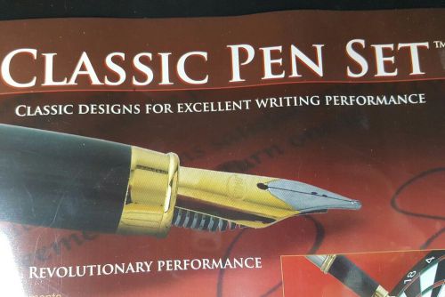 Classic Calligraphy Pen Set As Seen on TV  6 writing instruments NEW Sealed R