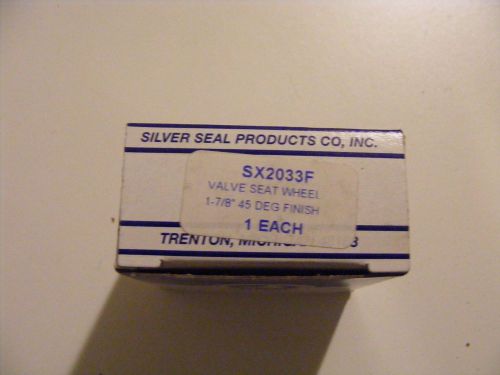 silver seal valve seat wheel 1 7/8 45 deg finish sx2033f Sioux