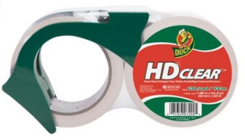 Duck Brand HD Clear High Performance Packaging Tape, 1.88-Inch X 54.6-Yard, 1