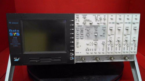 Gould Data SYS 740  Digital Storage Oscilloscope 150 MHz **PARTS**