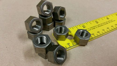 M12 grade 2 titanium hex nuts (pack of 10) for sale