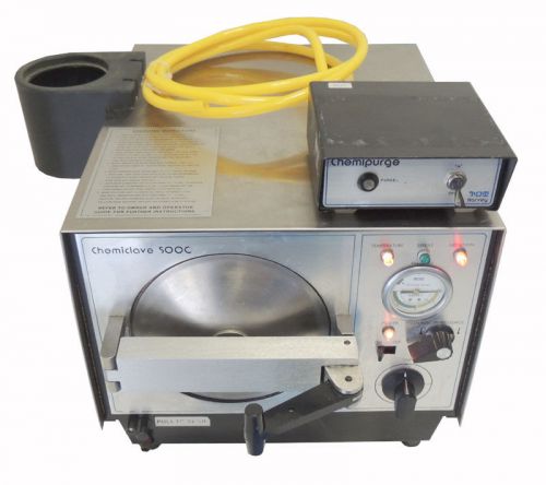 MDT Harvey Chemiclave 5000 Autoclave Sterilizer &amp; Chemipurge Filter Air Unit