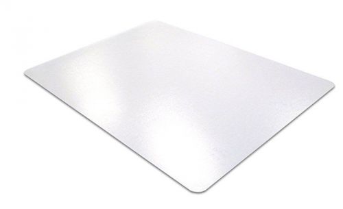 Desktex anti-slip polycarbonate desk protector, 29 x 59 inches, rectangular, cle for sale