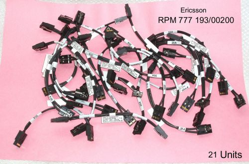 Lot of 21 Ericsson RPM 777 193/00200 R1B DC Power Cable WCDMA