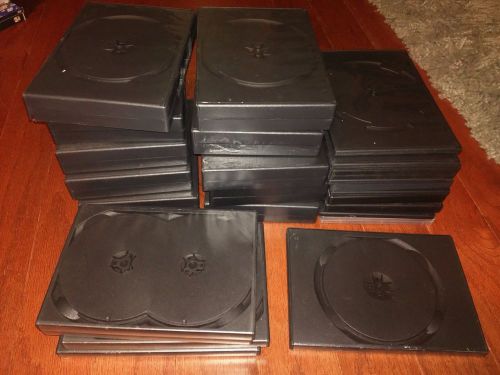 lot of 28 DVD cases for 131 disc:10-disc(10pc)+1-disc(13pc)+4-disc(4pc)+1 2-disc
