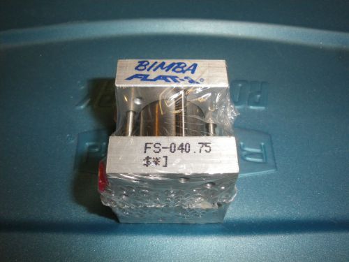New bimba square flat-1 air cylinder fs-040.75 new for sale