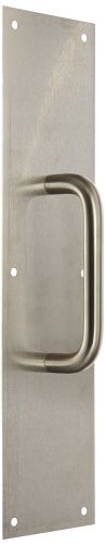 Rockwood 102 x 70c.32d stainless steel pull plate 16&#034; height x 4&#034; width x 0.0... for sale