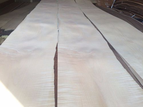 Wood Maple   Veneer  115X11,12,12, ,total 3pcs RAW VENEER  1/46 N1185.