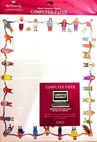 Hallmark Connections Home Computer Paper for Stationary, Invitations,
