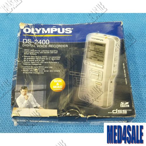 Olympus DS-400 Digital Voice Recorder w/ Accessories