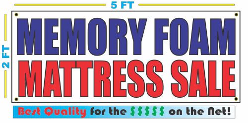 MEMORY FOAM MATTRESS  SALE Banner Sign NEW Larger Size Best Quality for the $$$