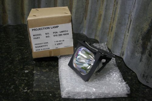 Genuine OEM Phillips Proxima Sanyo POA-LMP21J Projector Lamp &amp; Housing FREE S&amp;H