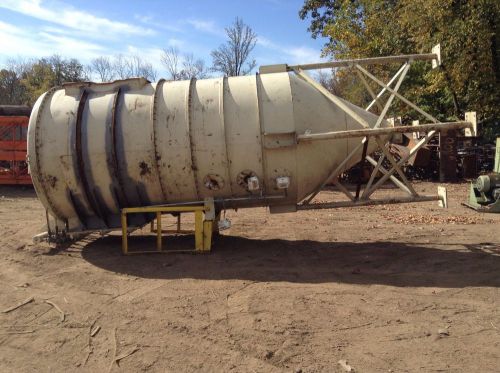 Horizon systems f601d124 2600 gallon dust collector baghouse bag house tank/silo for sale