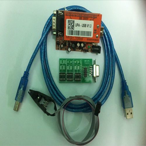 2016 upa usb 1.3 upa v1.3 main unit eeprom board and 8 soic clip eeprom cable for sale