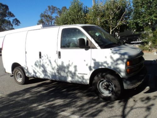 ACS: System 1100 Carpet Cleaning Truck mount and 1999 Chevy Express 3500