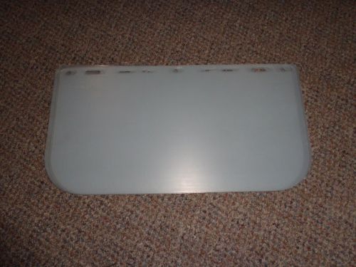 Tru-vision clear visor safety faceshields (qty of 7 shields) for sale