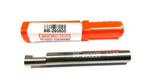 Micro 100  .290 x  .500&#034; Depth Carbide Grooving Boring Bar Tool (Q 533)