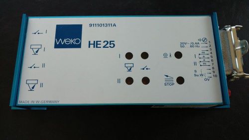 Weko HE 25 Impression Control Box 91.110.1311/A