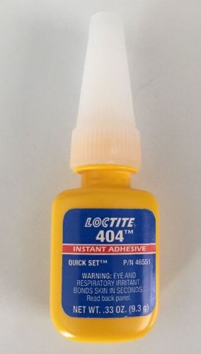 Loctite 1ea .33 oz 404 instant adhesive quick set for sale