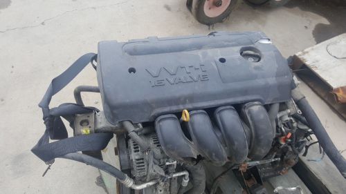 03 04 05 toyota corolla vibe matrix 1.8 1zz-fe engine motor vvti 127k tested for sale