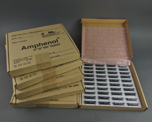 Lot of (240) Amphenol FCC17-B25SA-440 D-Sub Filter Type Connectors 25 Position