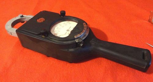Vintage General Electric AC Clamp Volt Ammeter - 8AK1AAA1 Type AK-1 60 Cycles