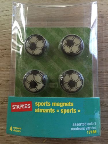 NIP 4 Soccer Ball Magnets Fridge refrigerator locker