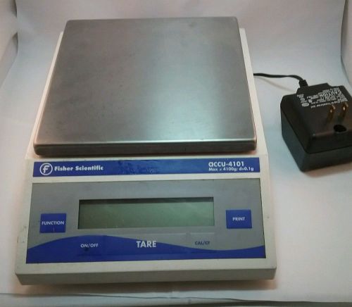 Balance accu-4101 fisher scientific 4100g