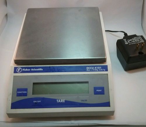 Balance accu-4101 fisher scientific 4100g