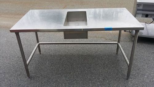 Commercial Kitchen Stainless Steel Work Prep Table 64&#034; x 32&#034; Heavy Duty storage