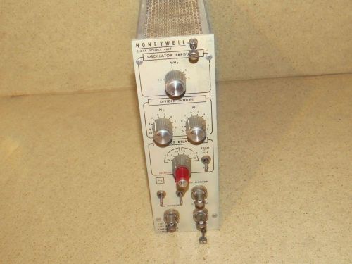 HONEYWELL CLOCK SOURCE #4824   NIM BIN MODULE PLUG IN