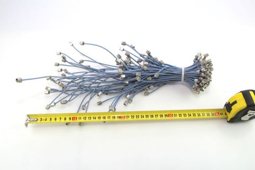 Lot Of 115 MINIBEND R-5,6,8,12,14 SMA M to SMA M,RF Coaxial Cable DIFFRENT SIZE