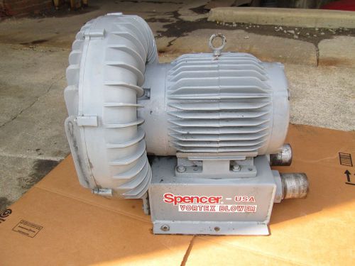 Spencer Vortex Regenerative Blower Vacuum for Unipress CRD