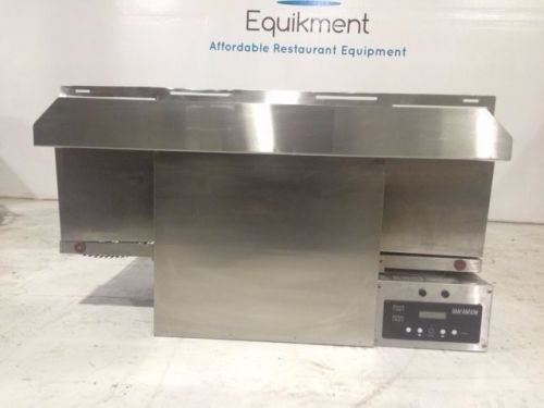 Qmatic commercial countertop conveyor oven toaster-free shipping-warranty-clean for sale