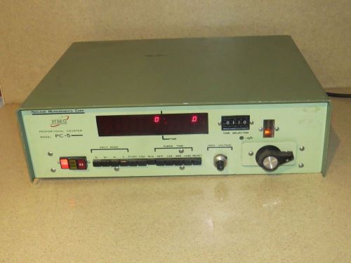 NMC NUCLEAR INSTRUMENTATION MODEL PC-5 PC5 PROPORTIONAL COUNTER -a