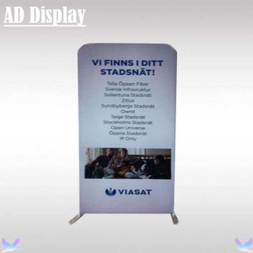 100*200cm Exhibition Single Side Printed Tension Fabric Banner Display Backwall