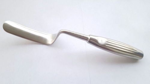 Breisky Vaginal Speculum Retractor OB/GYN Slightly Concaved 4&#034; x 1&#034; Blade GERMAN