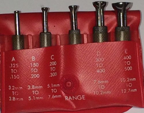 Starrett No.S831E And 830F Small Hole Gage 2 Sets.