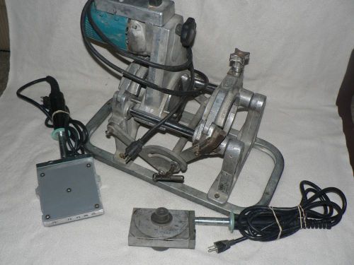 CENTRAL BS-4 PIPE BUTT FUSION MACHINE McElroy HDPE POLY WELDER &amp; HEATING TOOLS