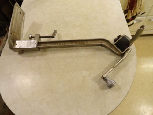 The Turner &amp; Seymour Mfg #10 CAN OPENER Commercial Restaurant Table Bracket