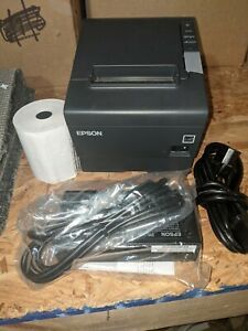 Epson Thermal Receipt Printer - TMT88V model m244a with power supply.