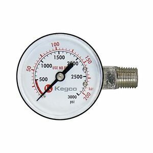 Kegco Regulator Gauge, High Pressure