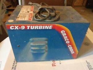 TESTED WORKING GRACO CROIX CX-9 TURBINE HVLP COMMERICIAL PAINT SPRAYER SAVE $$$