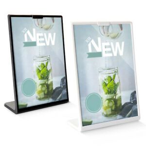 A6 Vertical Desk Sign Billboard Conference Display Board Menu Price Label Table