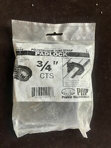 Prairie Home~ 3/4&#034; Cts~Padlock Polyethylene Tube Strap 10 Count ~ No 20058