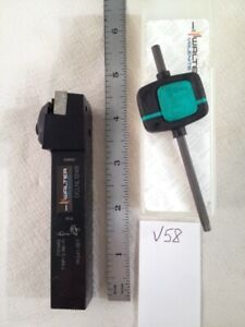1 NEW 3/4&#034; SH. WALTER TOOL HOLDER DCLNL 124B TAKES CNMG #4 CARBIDE INSERT (V58)