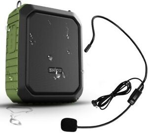 SHIDU SD-M800 Black Bluetooth USB Waterproof Original Voice Amplifier